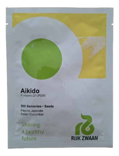 Sementes De Pepino Japonês Hibrido Aikido 500 Sementes