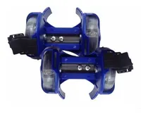 Comprar Patines Ajustable Flashing Rollers Con Luz Led Ruedas Zapato