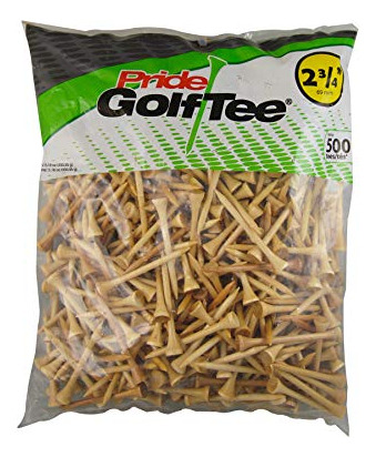 Tee De Golf Pride, 2-3/4puLG, 500 Unidades