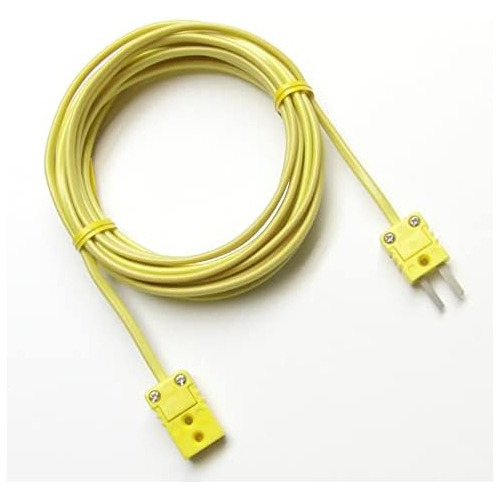 Cable De Extensión De Termopar Tipo K Conectores Minia...