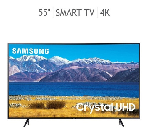 Imagen 2 de 6 de Samsung Pantalla 55 Curva Led Uhd