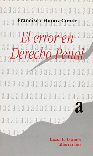 El Error En El Derecho Penal