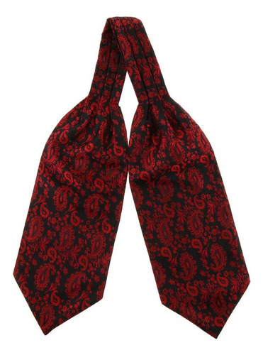 Pañuelo Hombre Jacquard Corbata Ascot Vintage Para Banquete