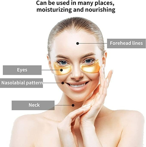 Imagen 4 de 5 de 80 Parches Anti Ojeras Mascarilla Hidratante