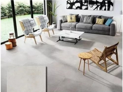 Porcelanato Simil Cemento Alberdi Domo Gris Natural 60x60