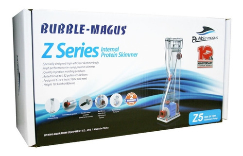 Skimmer Espumador 200-500lt Bubble Magus Serie Z5