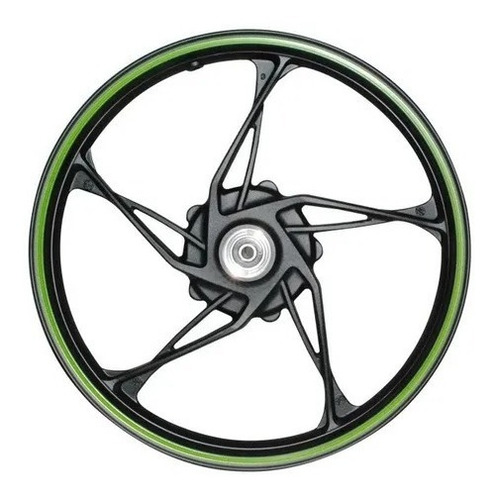 Rin Delantero Verde Completo Italika 150z 1.6x17