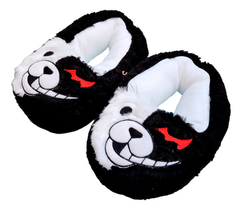 Pantuflas Monokuma Dangaronpa Acolchonadas