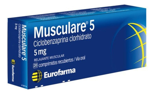 Musculare Eurofarma X 20 Comp