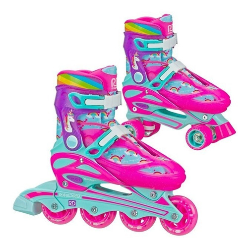 Imagen 1 de 3 de Patines Ajustables Roller Derby Para Niñas Originales 