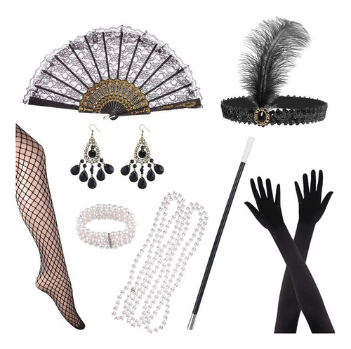 Accesorios Gatsby Chicago Disfraz Vintage Epoca 1920s