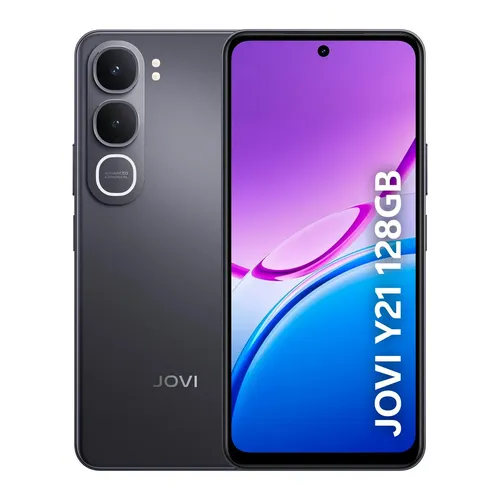 Smartphone Jovi Y21 128gb 8gb Ram 44gb Ram Expansivel Camera 50mp Bateria 6500mah Preto