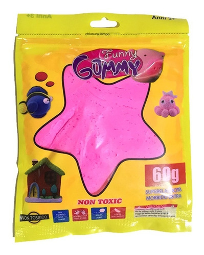 Pack 24 Masas Funny Gummy Goma Eva Slime / Lhua Store