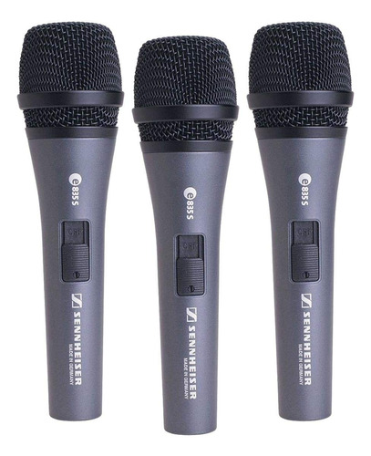 Sennheiser E 835-s - Micrófono Vocal En Vivo Con Interrupt.