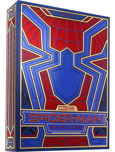 Theory11 Baraja Póker Spider-man Hombre Araña Premium Lujo