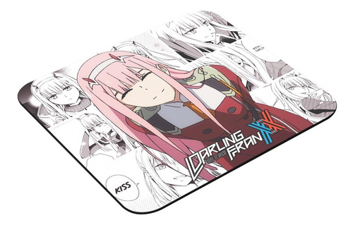 Mouse Pad 23x19cm Anime Zero Two 002 Darling In The Franxx