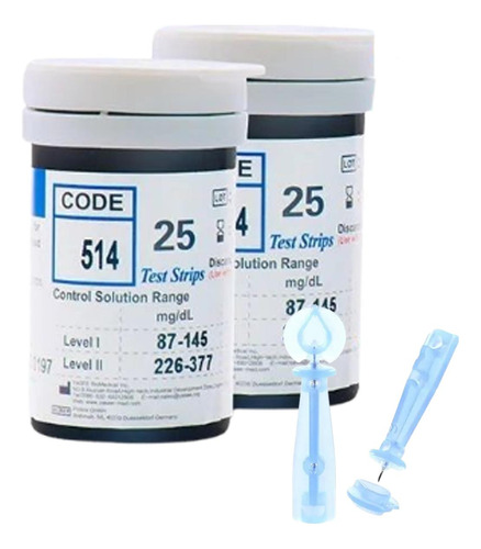 Lancetas Para Medir Glucosa, Mxgbt-001, 100 Pzas, 50lancetas