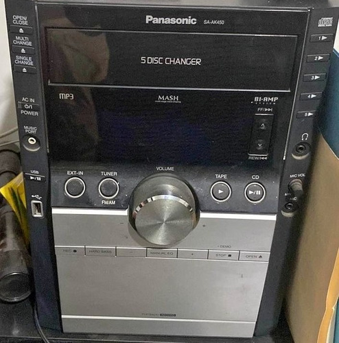 Equipo Sonido Panasonic Con  Puerto Usb.