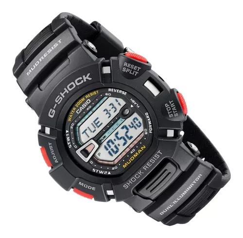  Casio Reloj G-Shock Hombre G-Shock Mudman G-9000-1VDR - WW,  Digital, movimiento de cuarzo : Ropa, Zapatos y Joyería