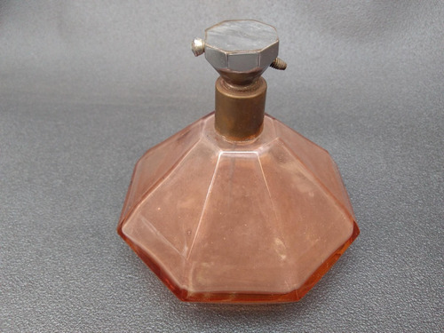 Gotica: Botella Perfume Cristal Rosado Cj03p2 Pfmr0 Zox