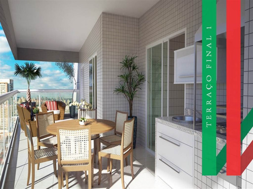 Imagem 12 de 17 de Apartamento, 3 Dorms Com 148 M² - Vila Guilhermina - Praia Grande - Ref.: Dna1095 - Dna1095