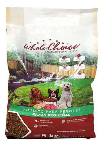 Alimento Croquetas Whole Choice 2 De 5k C/u Raza Pequeña