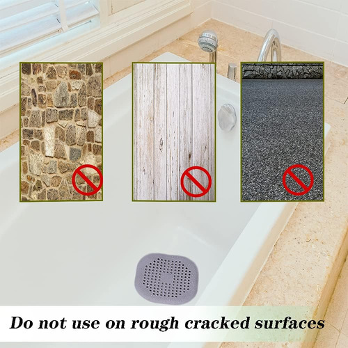 Zh Filtro Silicona Plegable Y Recogedor Pelo For Baño Y