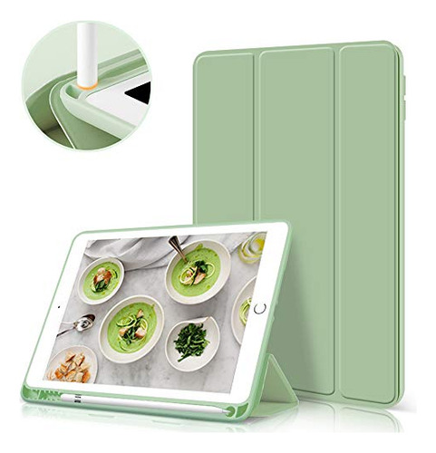 Funda Para iPad De 5ta/6ta Gen Verde Claro