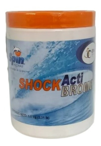 Spin Shock Acti Bromo Para Alberca 1.5 Kg