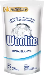Jabón líquido Woolite Extra Blanco sí repuesto 900 ml