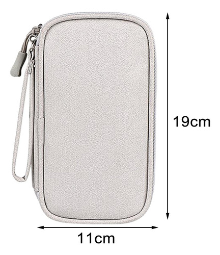 2 Accesorios Electrónicos Estuches De 1 Capa Gris