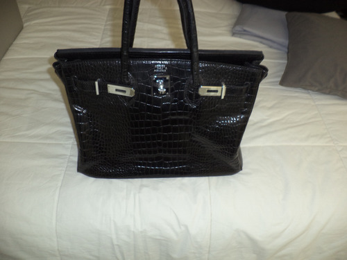 Cartera Birkin Cuero Cocodrilo