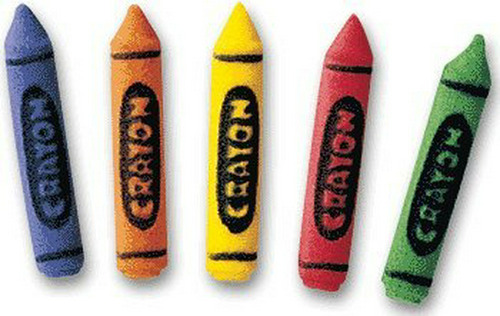 Decoraciones De Azúcar Para Repostería Con Crayones - 12 Uni