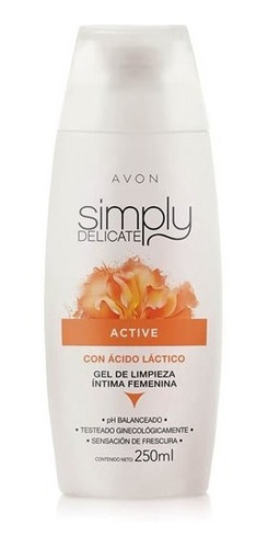 Jabón Gel Intimo Simply Delicate Hydrating Active Avon