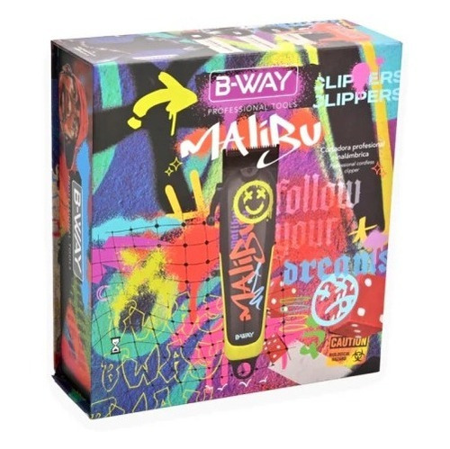 Imagen 11 de 11 de Cortadora De Pelo Malibu B-way 11 Piezas Inalambrica