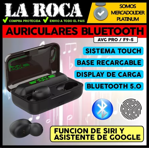 Auricular inalámbrico bluetooth con indicador de batería