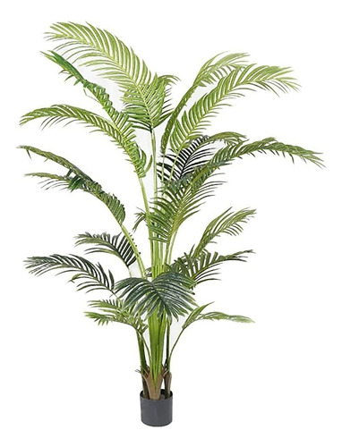 Planta Artificial Palmera Areca Decorativa Árbol Falso 140cm