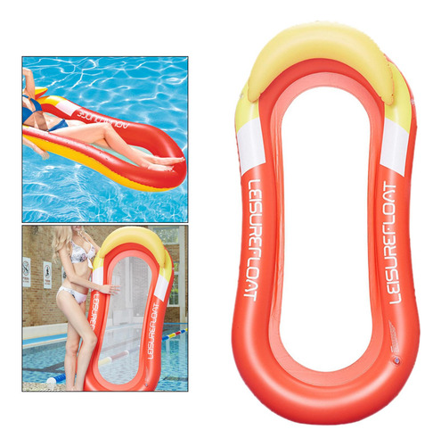 Durable Flotador De La Piscina Cama Reclinable De Malla