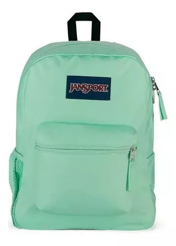 Mochila Jansport Cross Town Urbana 26l Lts Colores Poliéster Color Verde claro