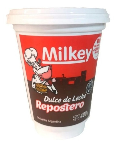 Dulce De Leche Milkey Repostero X400g - Cotillón Waf