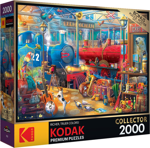 Roseart Kodak Collector Estación De Tren Rompecabezas De