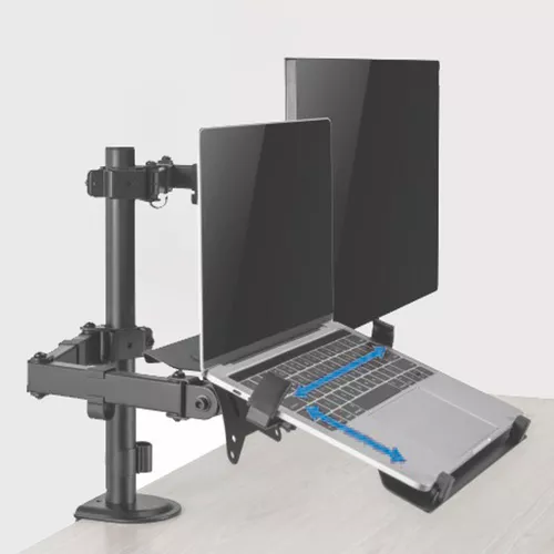 Soporte para Laptop y Monitor - portátil y monitor pantalla Base/articulado  PC mesa 