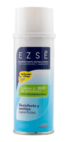 Spray Sanitizante Desinfectante Antibacterial Ezsé 400ml