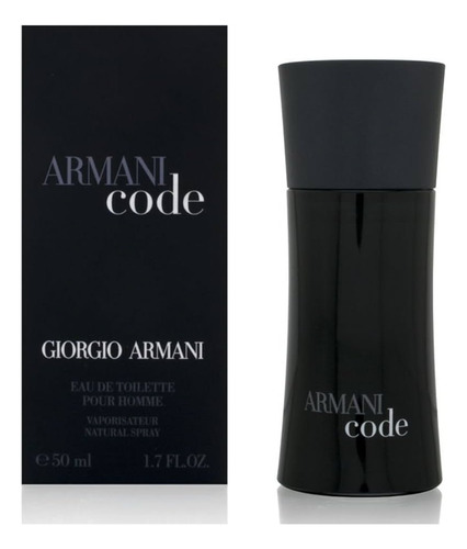 Perfume Armani Code De Giorgio Armani 50ml. Para Caballero