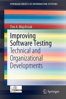 Libro Improving Software Testing : Technical And Organiza...