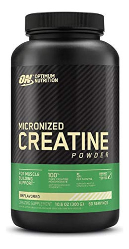 Optimum Nutrition Micronized Creatine Monohydrate Powder, Un