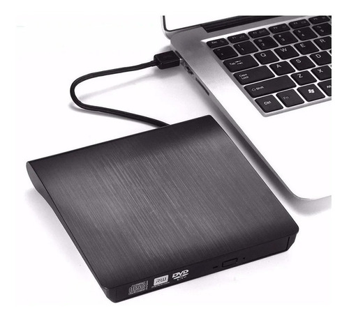 Unidad Externa Dvd Cd Rw Usb 3.0 Slim Portable Laptop Pc