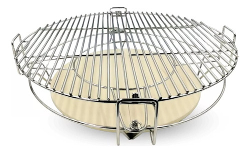 Sistema De Parrilla Con Deflector De Calor Kamado 18pulgadas