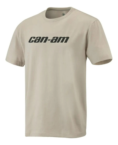 Camiseta Signature Masculina M Areia Can-am 4544300603