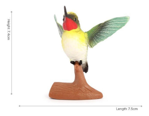 Estatua De Figura De Colibrí 3241
